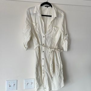 Button Front Shirt Dress